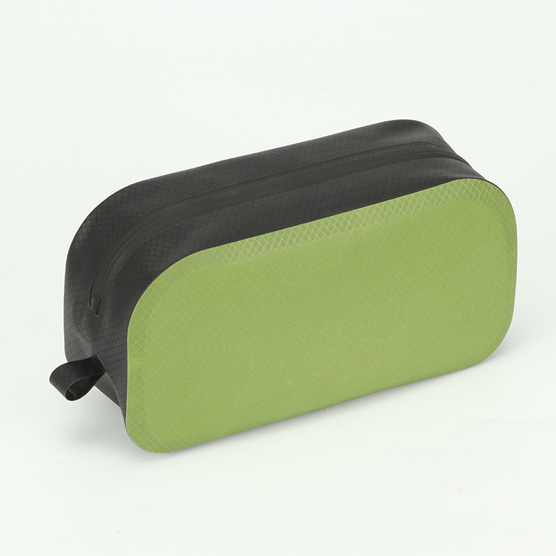 An outdoor exercise wash bag and a swimming wash bag in the compartment.