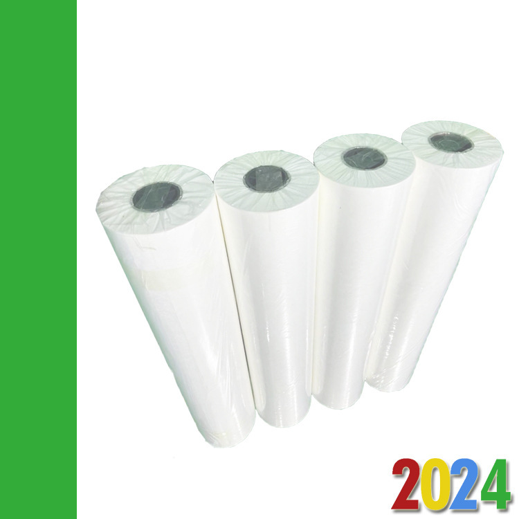 Oil filter paper for flat oil filters