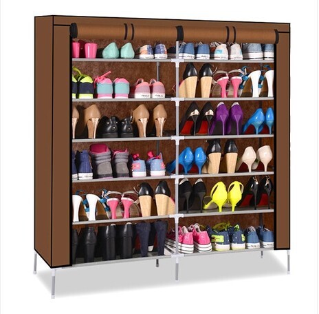 A new shoe cabinet of 2017, a small flower chop shelf, a large shoe shelf, a hairdresser's wholesale.