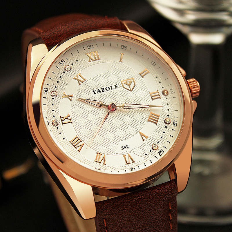 YAZOLE 342 men watch men watch the cross-border men's wristwatch