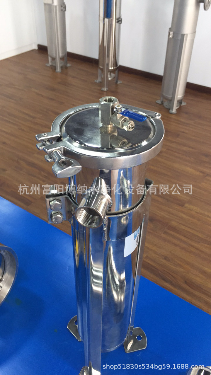 Quality stainless steel 3/4 bag filter, bag filter, security filter, precision filter.