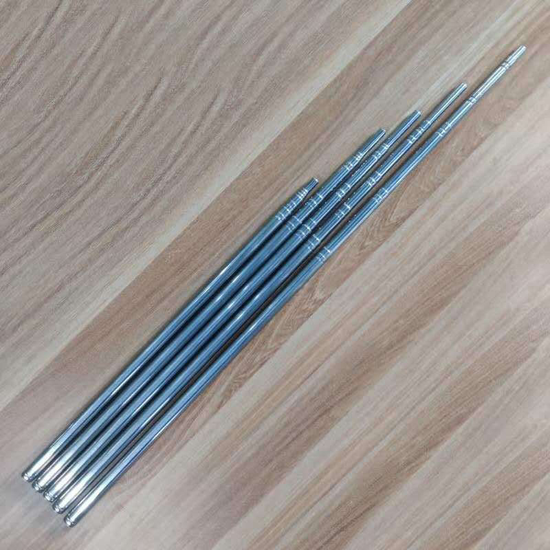 Cross-border supply of 2-metre stainless steel balloon pole multi-size customized balloon extension plant direct supply