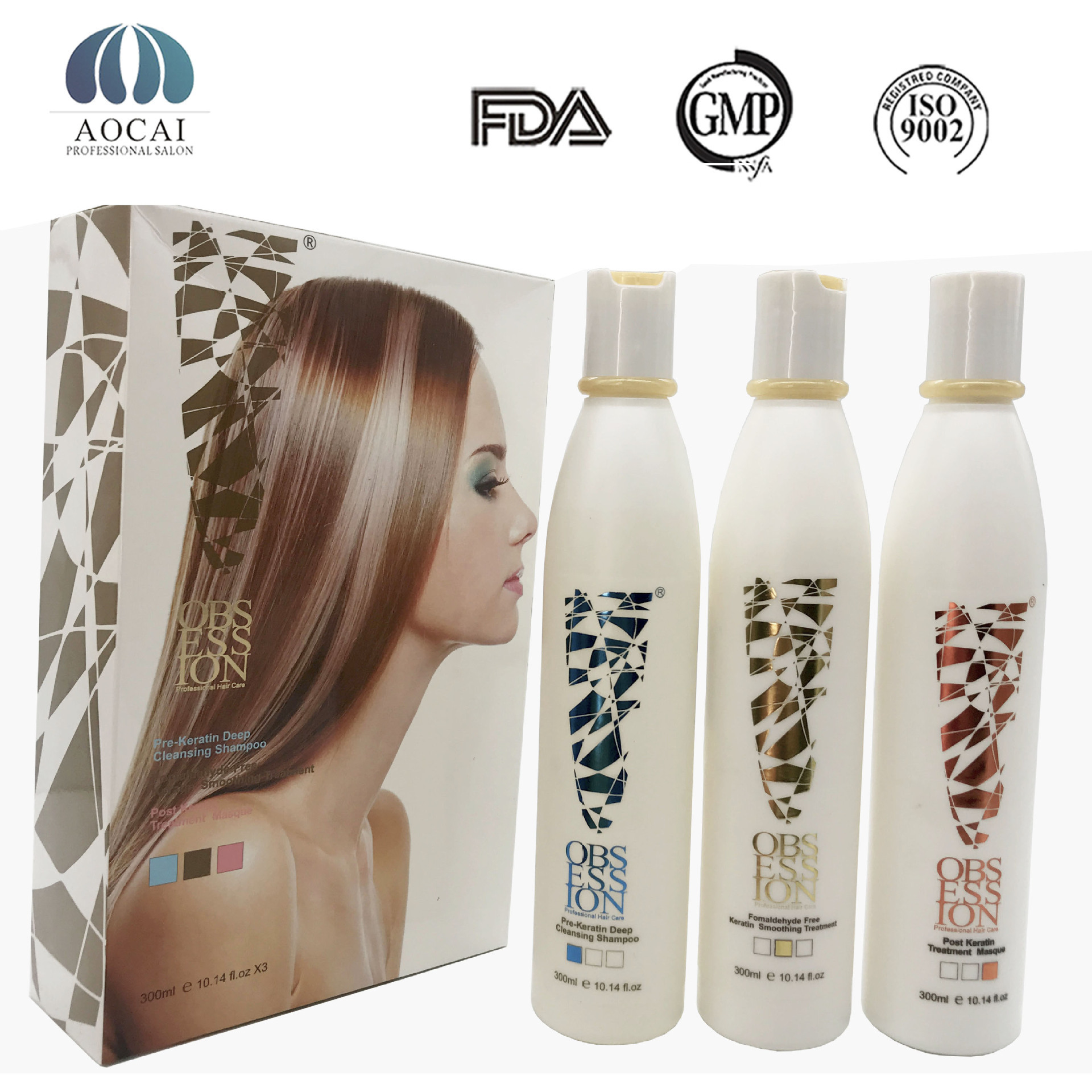 Các protein kích thích của Keratin không thể bám vào các thợ làm tóc béo, mịn màng, mịn màng được bảo vệ.