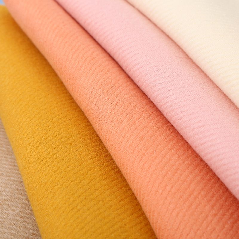 The factory sells a new classic cashmere shawl in the fall.