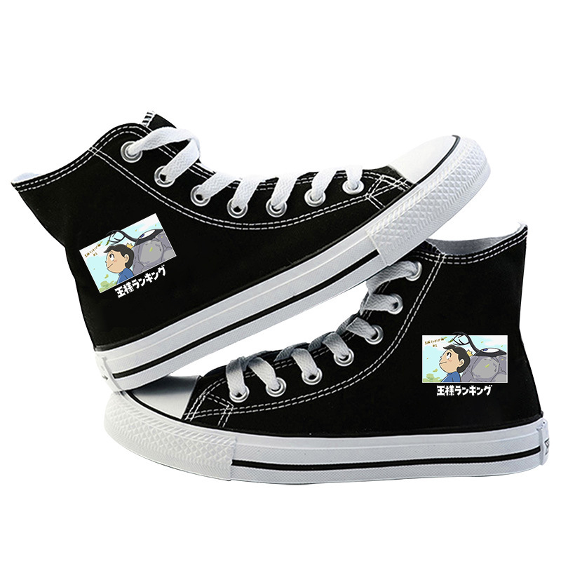 2021 The New Amazon King ranked the boy and the girl in the canvas and shoes around the little prince of Pojicak.