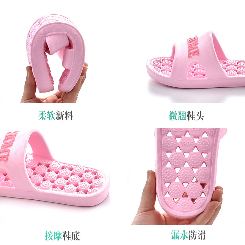 Ánh nắng mặt trời, giày dép đôi mới, mát xa cho nam giới và nữ giới rò rỉ nhà tắm, nhà cửa.