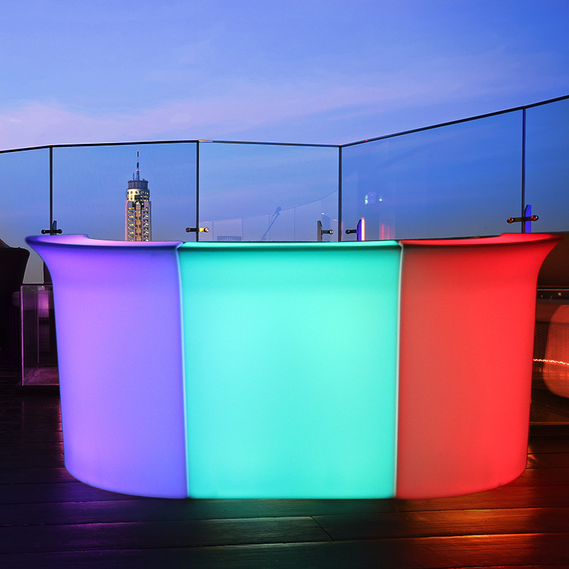 LED Creative Light Furniture Bar, KTV, reception for outdoor party parties, large bar mix.