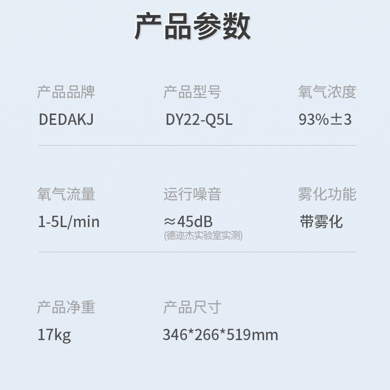 DEDAKJQ系5L 10L製氧機便攜車載制吸氧機家用寵物獸用製氧機