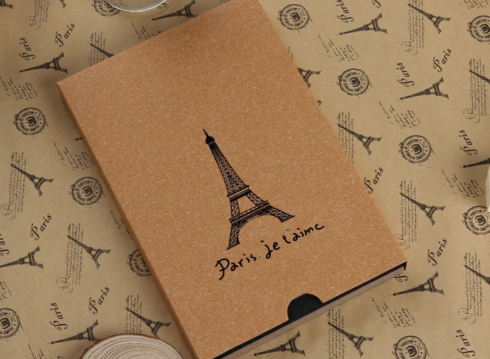 Korea Stationery A5 Iron Tower Manual Album (section 6) 0.3kg diy Album