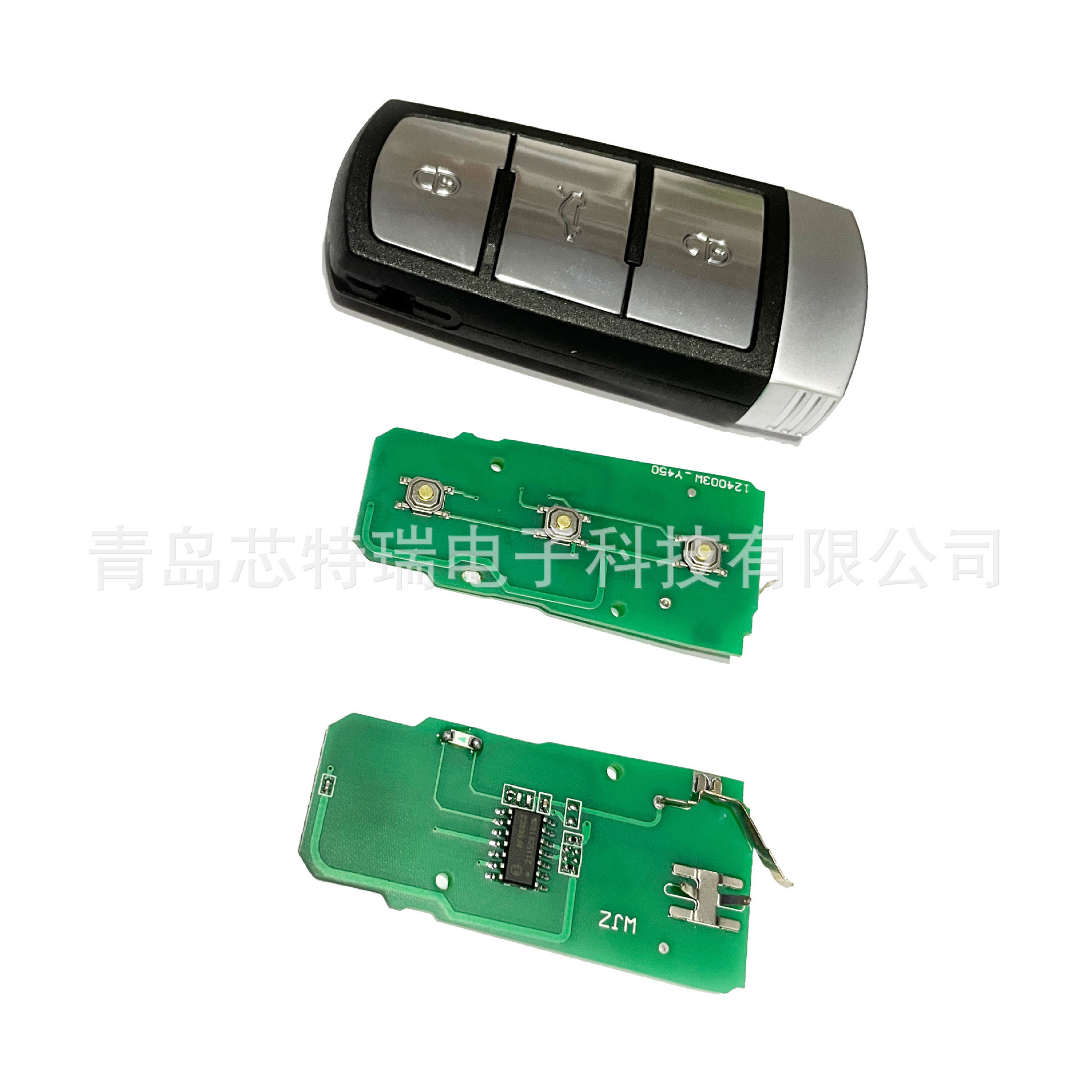 Khóa xe và các bảng mạch điện liên quan áp dụng cho 48 chip bán ma túy hàng loạt.