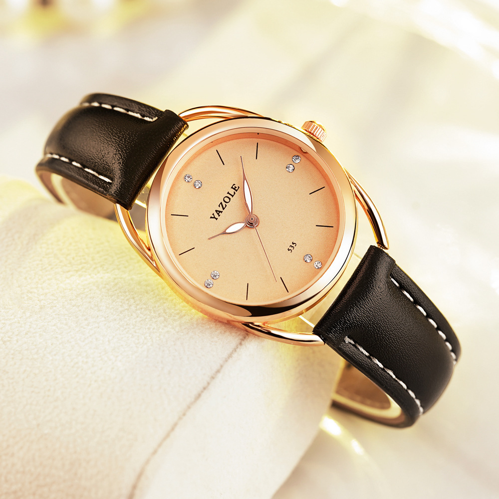 Yazole 535 Korean women's watches are about small tablets, women's fashion watches are wholesaled by the factory.