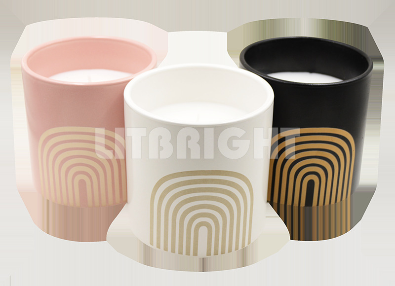 American and European pop ceramic cups, full-packed with wax, export finals.