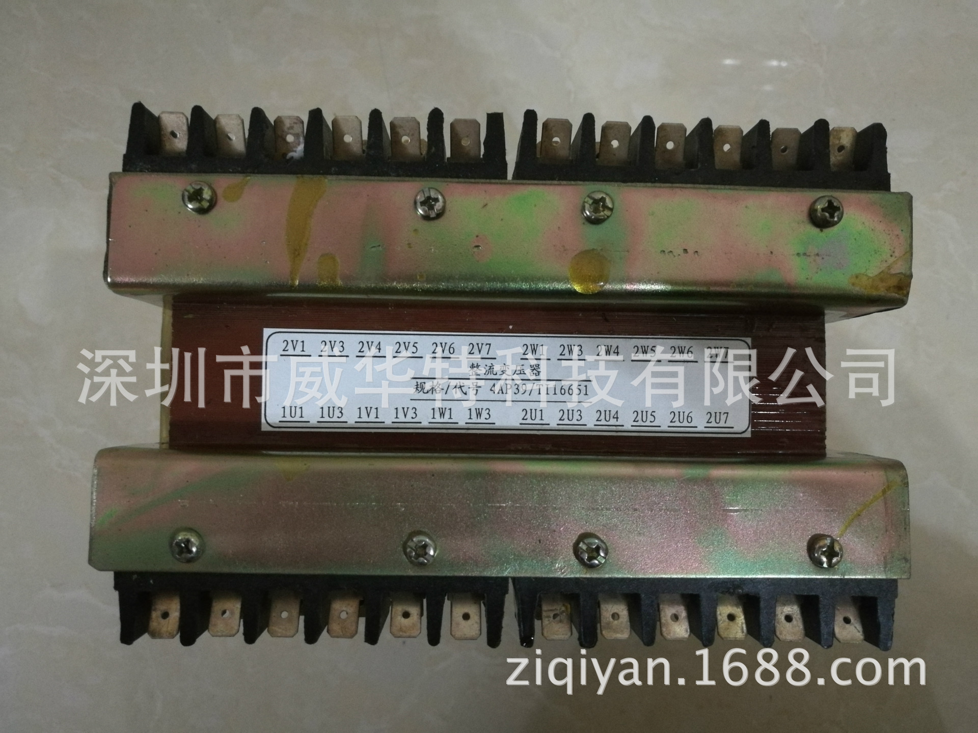 無錫電機電抗器整流變壓器Rectifier Transformer,4AP39 TI16651