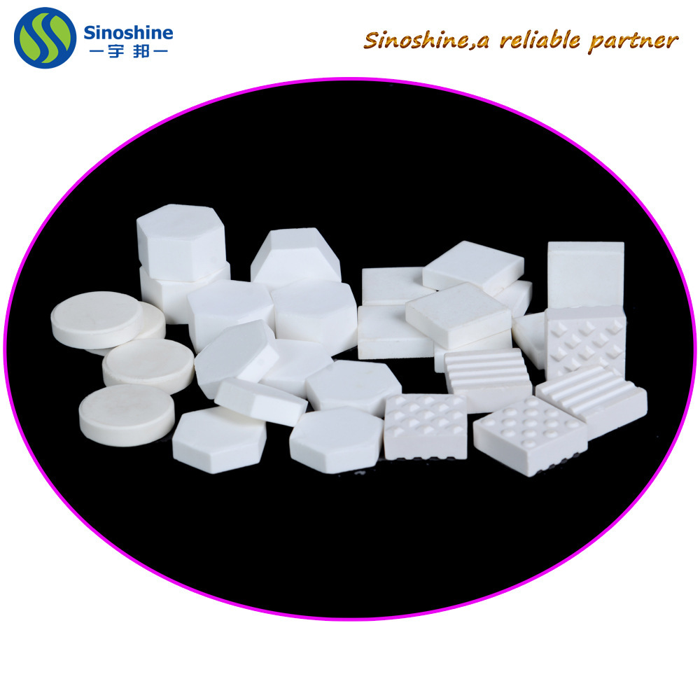 Aluminium oxidation ceramic tablets.