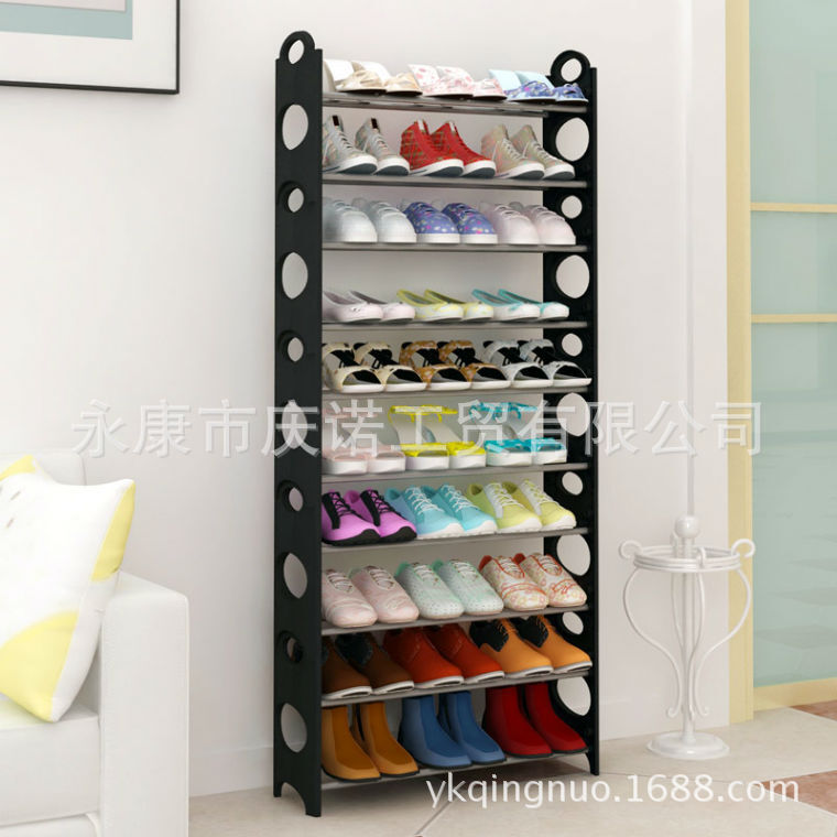 Ten-story shoe racks, multi-purpose shoe racks, shoe cabinets.