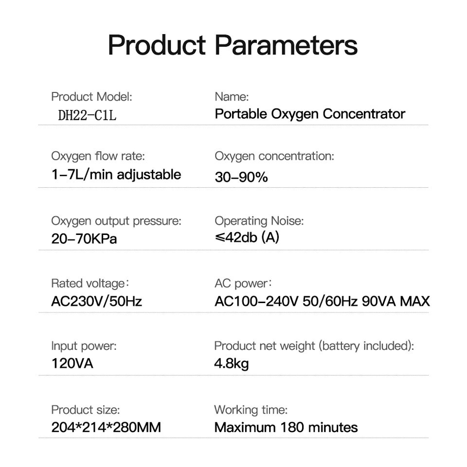 DEDAKJ OEM/ODM 加工定製 貼牌源頭廠家1L寵物老人家用制吸氧機