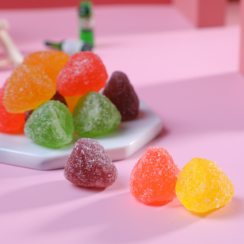 好来屋2.5KG混合口味卡通橡皮糖凝胶软糖果代加工袋散装儿童零食