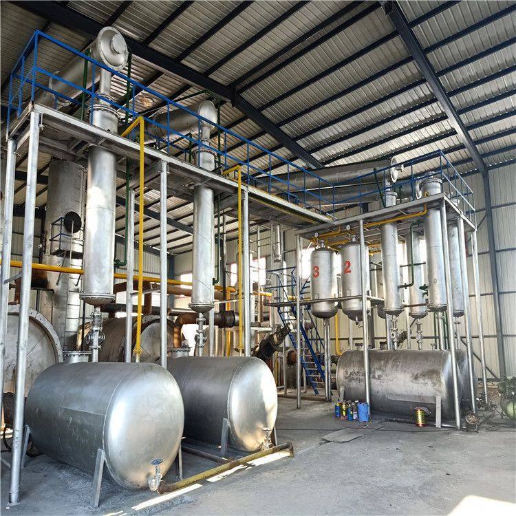 Pure dehydration of diesel distillation treatment equipment for used oil lubricants
