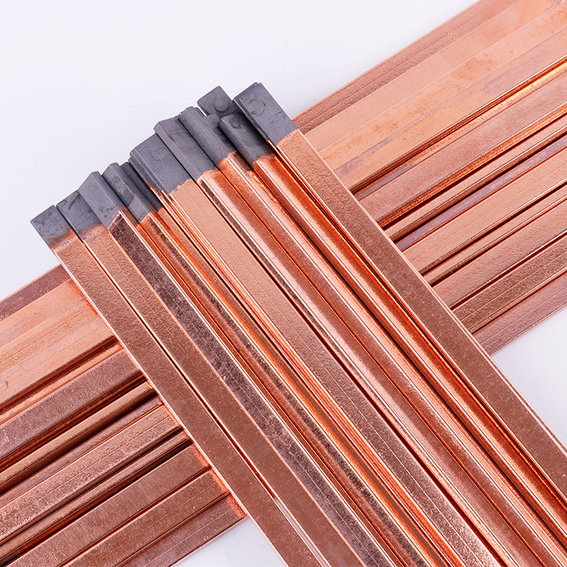 Wholesale carbon rods, rectangular carbon arc carbon rods, graphite rods with copper electrodes, carbon arcs with carbon rods.