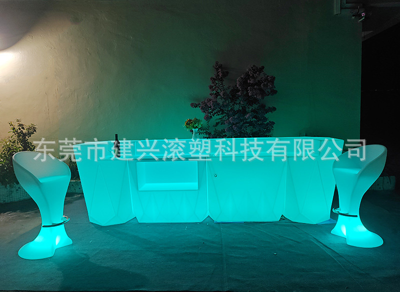 LED Creative Light Furniture Bar, KTV reception for the 7-colored outdoor party party bar