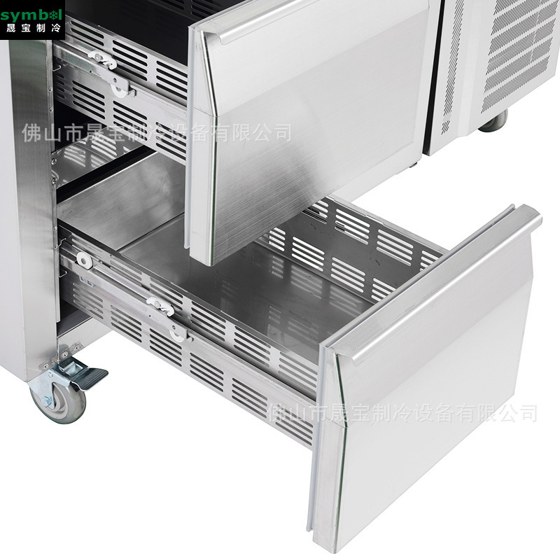 Euro Refrigerator Refrigerator, Commercial Refrigerator Conservancy, Kitchen Operator of the GN Work Desk.