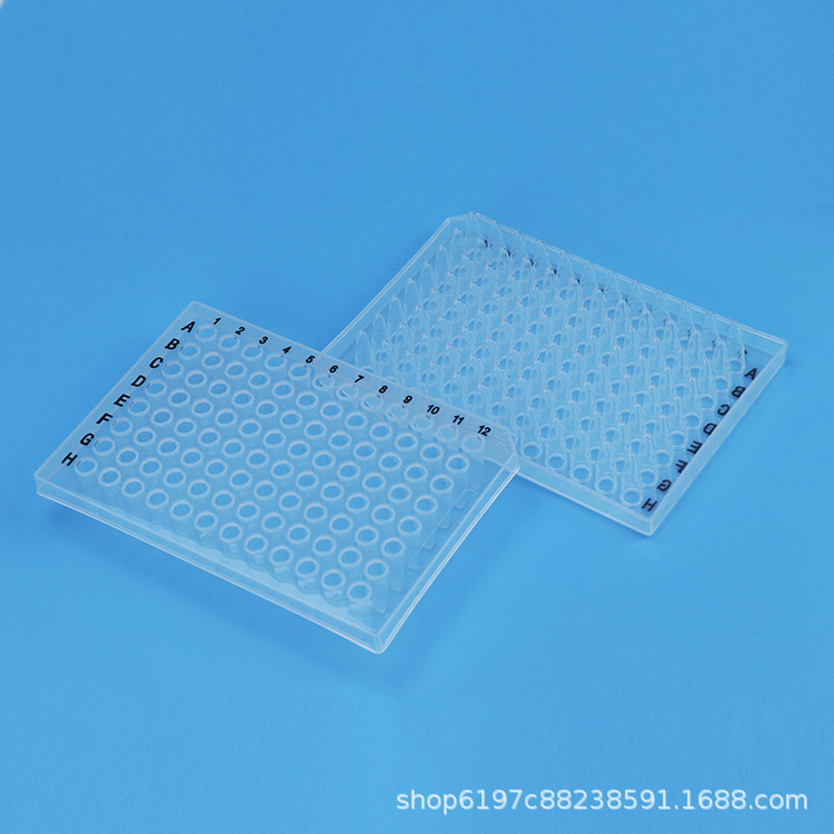 Experimental consumption 0.1 ml 96 poof PCR panel-skirt, transparent, enzyme-free (ABI)