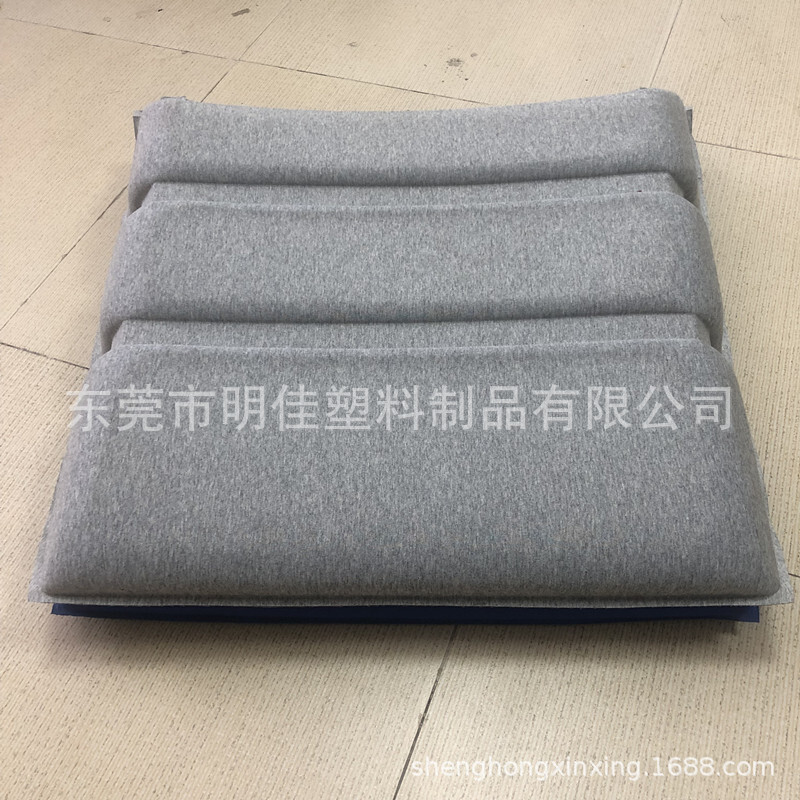 Plant process custom-made sponge seat formation, high-density, high-ball sponge seating.