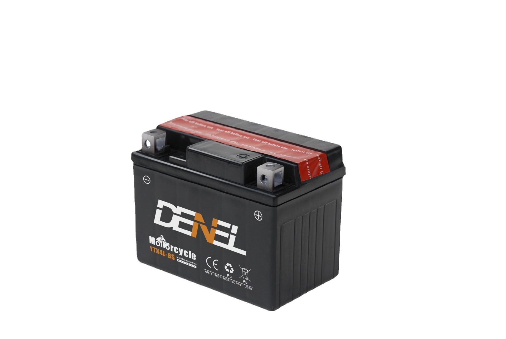 Semi-maintenance of storage batteries for motorcycle dryer YTX4L-BS