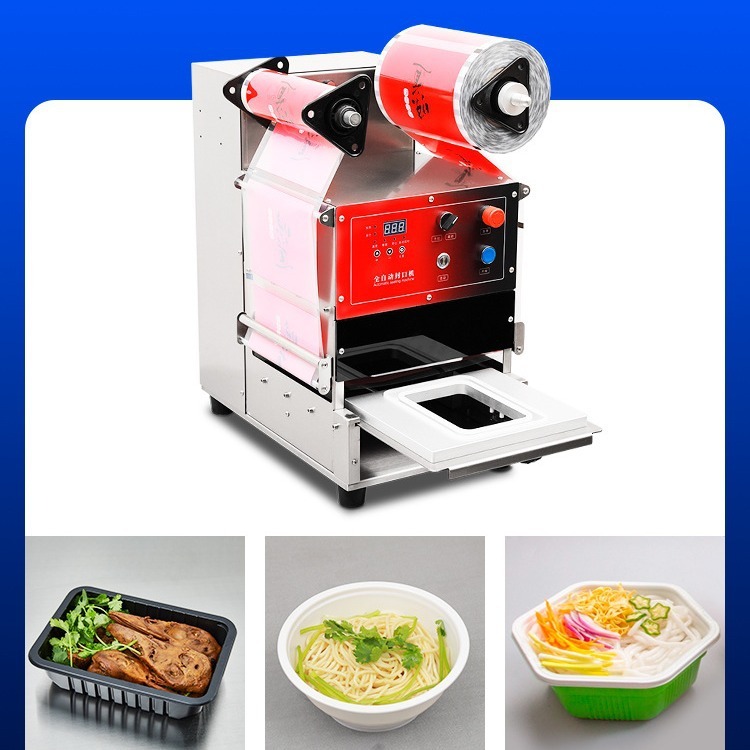 Máy đóng kín tự động, hệ thống đóng kín chân không, thương mại khô ráo và ẩm ướt.