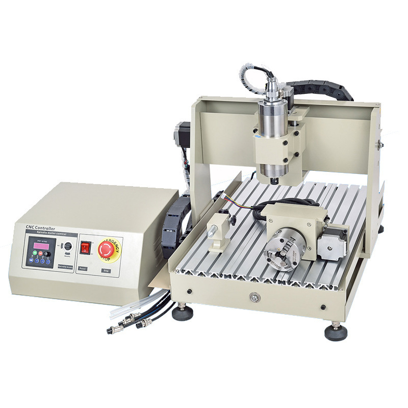 CNC3040GZ 800W Small-scale digital carving machine round metal aluminum plate carving machine