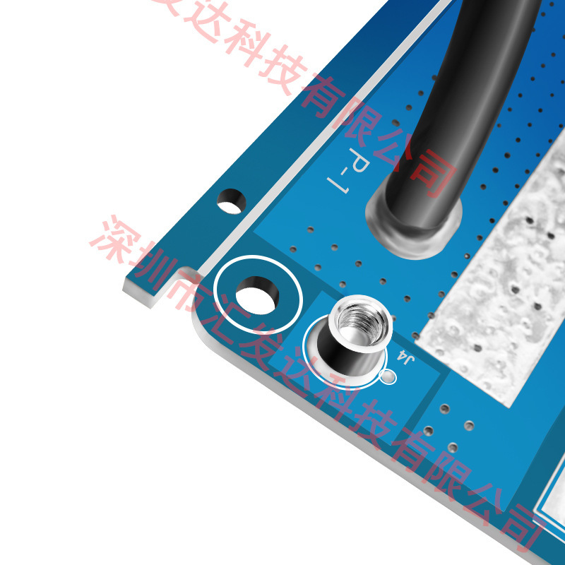 SMTSO-4.2 copper-plained tin-rayed poached screws with no screwdriver-free separation column smt