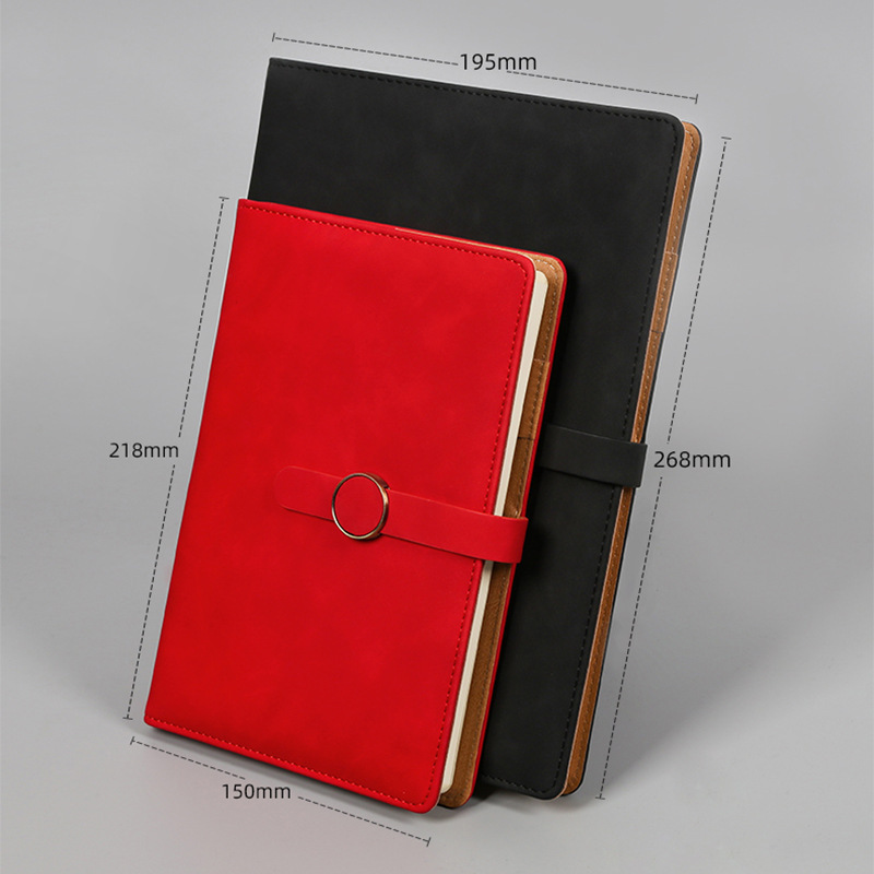 Notebooks for business office notesa5 with paper items thickened with journal logo