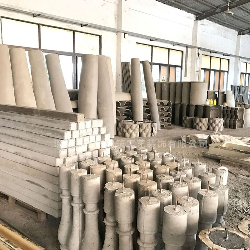 Shenzhen Factory directly sells GRC components, Roman pillars, EPS lines, GRC outer wall decorations.