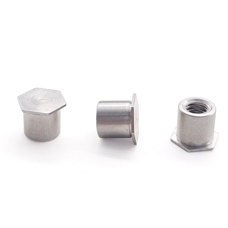 BSOS-M5 bottom pore 7.2 stainless steel blindly pressed cylindrical 6/8/9 ~15/16/18/20/25 screw