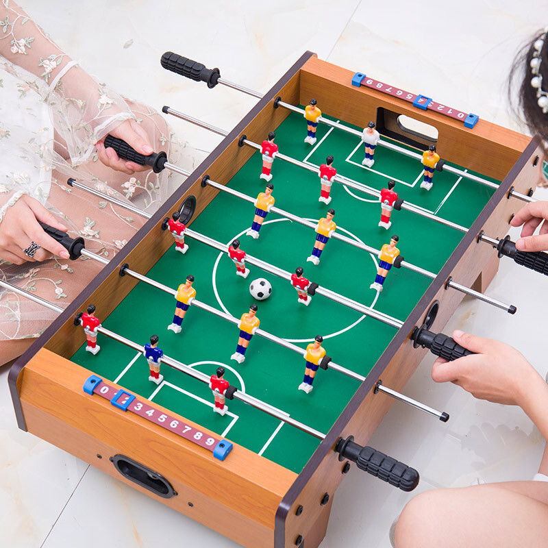 Children's 5 table football table table, 6 birthday gift for boys and boys sports, and toy table.