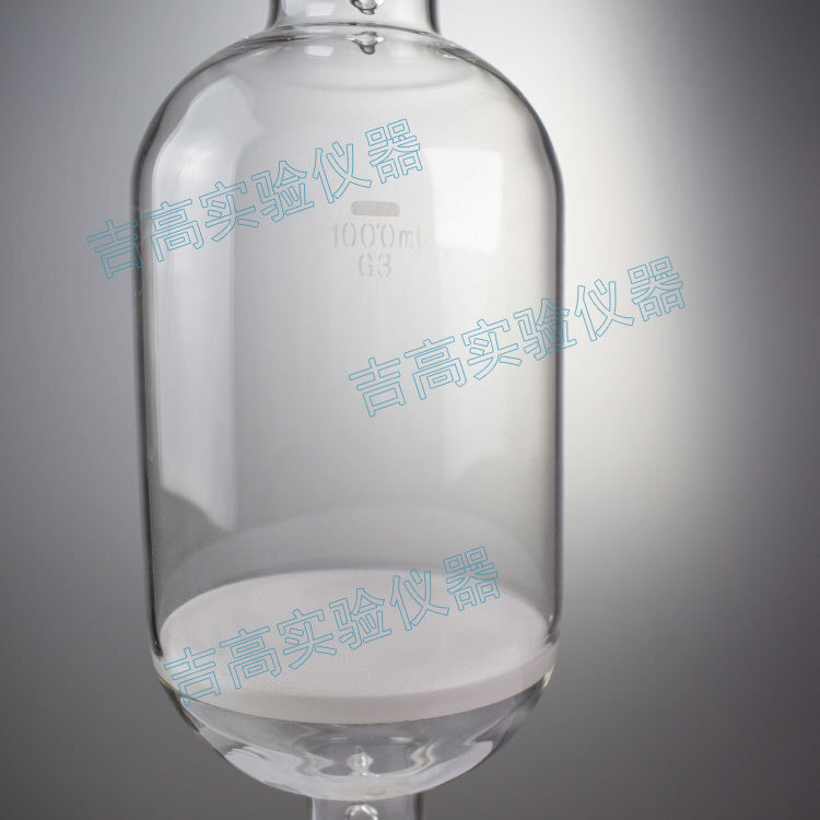 Customize the sand core funnel 5000ml2000ml1,000mlG1G2G3G4G5G6 filtered ion exchange analysis column