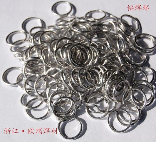 Direct sale of aluminium, copper aluminium welding core welding ring, copper aluminium welding ring, zinc aluminium welding ring