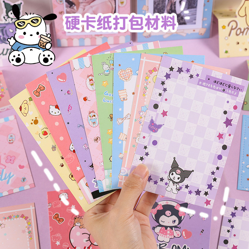Bộ hoạt hình dễ thương, thẻ bài nhỏ.