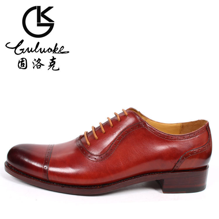 Hand-made sew-up by a man with retrospective shoes.
