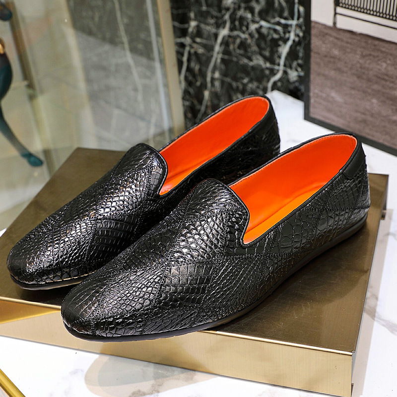 New alligator skin under the skin.
