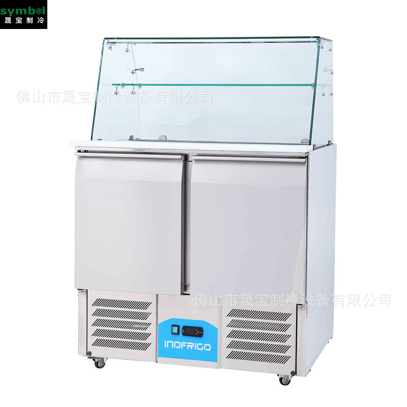 Blast fruit and vegetable salad, cold and cold, commercial cooling equipment for spot kitchens.