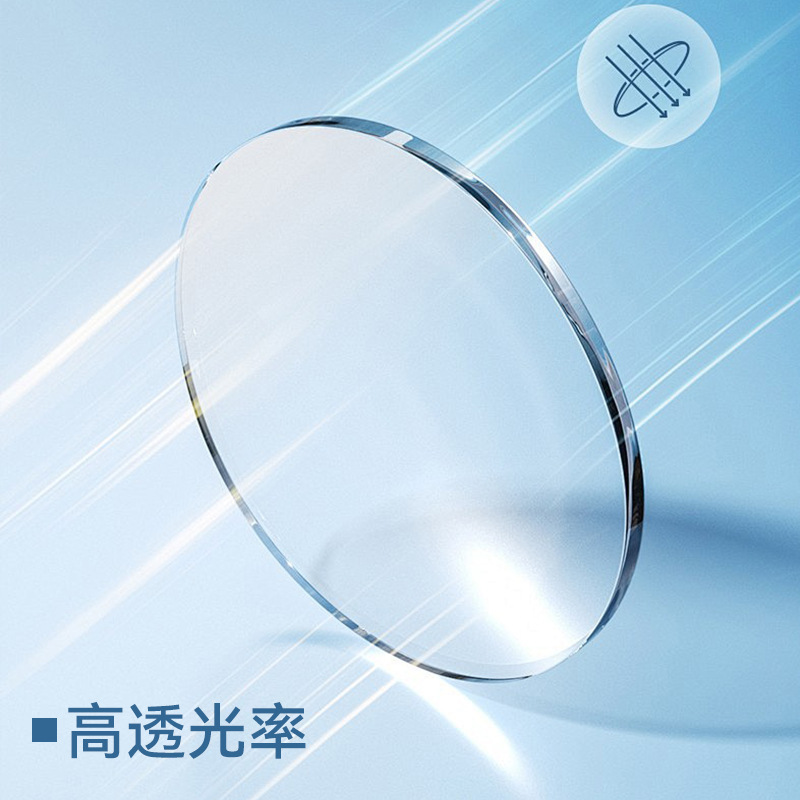 1. 56/1.60 Yacli/1.60 MR-8/1.67/174 x eight-axis blue-ray lenses