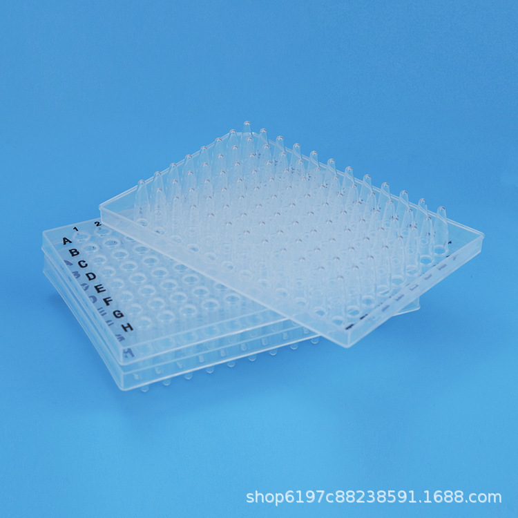 The fluorescent Quantification pcr device uses 0.2 ml Transparent 96 pcr consumption translucency 96 pcr