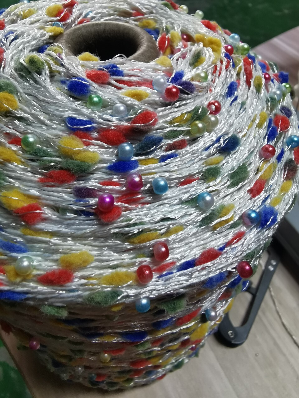 All kinds of beads and beads.