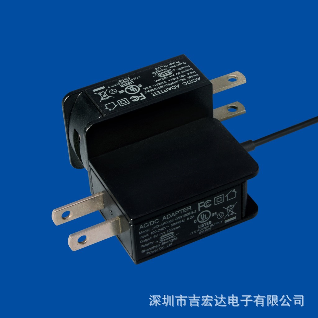 High-quality 5V1A power adapters supplied by the manufacturer