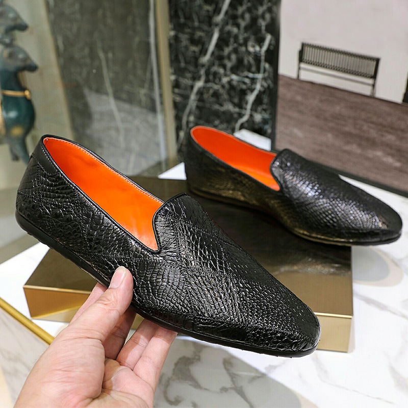 New alligator skin under the skin.