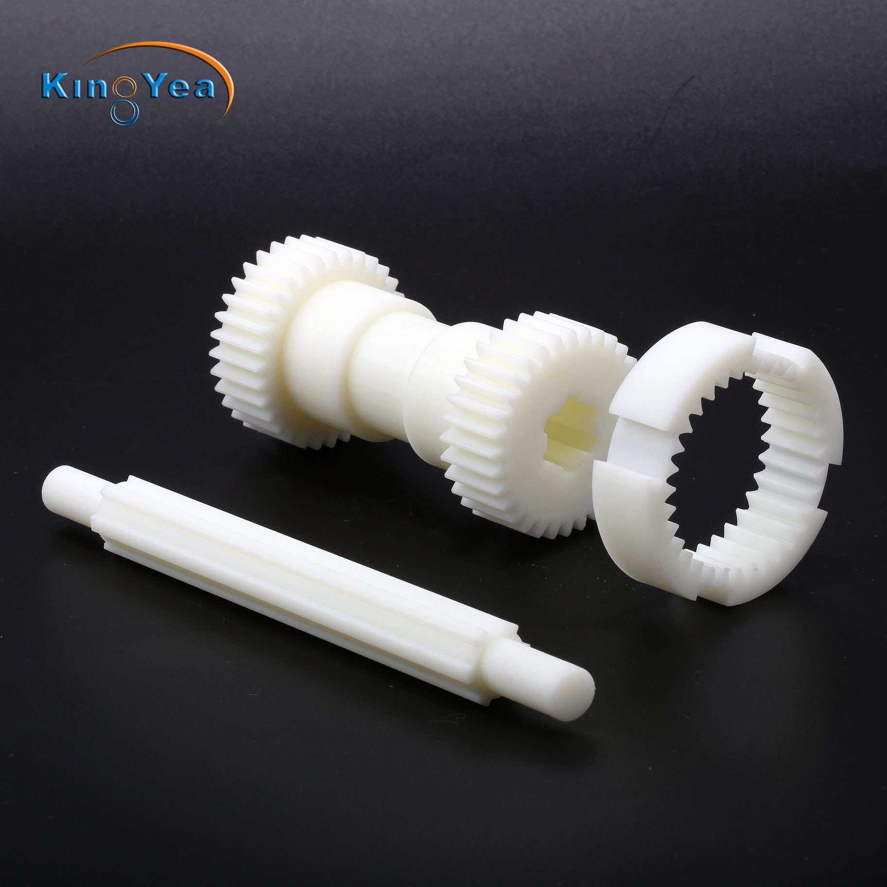 Production of precision parts for polytetrafluoroethylene