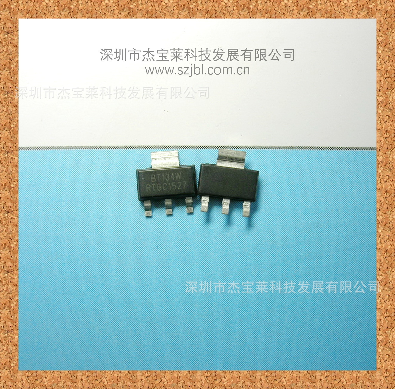 2 ทางควบคุมซิลิกอน BT134W, SOT-223
