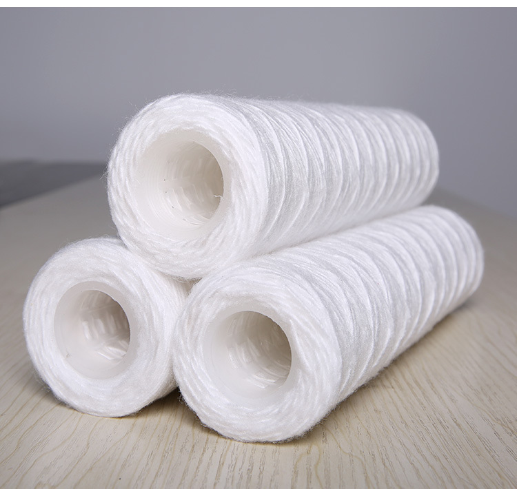 PP line filtration core 5-70 inches PP cotton filtration core entangled wire filtration core, electroplating filter core