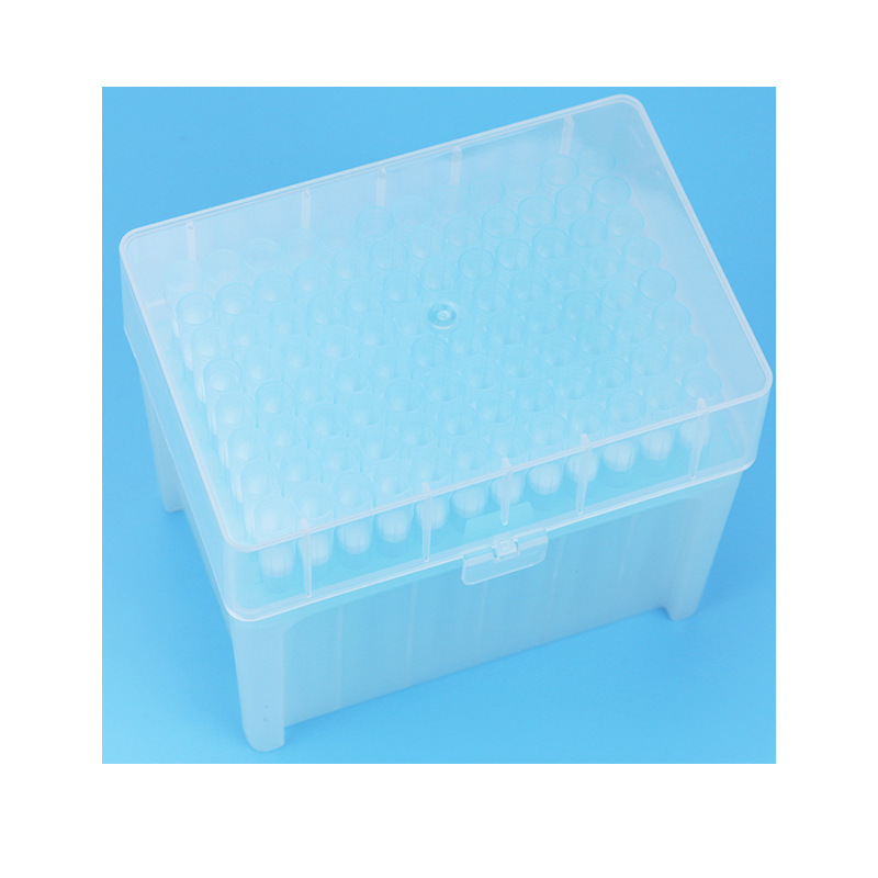 Single-time plastic 10ul200ul 300ul 1250 ml liquid suction with long-banded core boxes containing 96 boxes/boxes